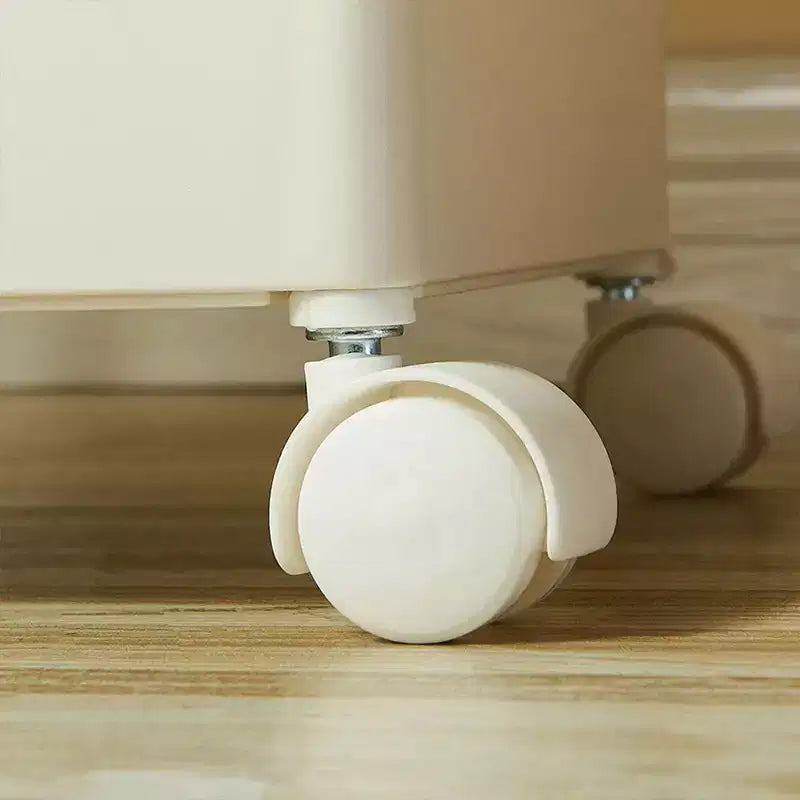 Carrello portaoggetti multifunzionale mobile a 4 strati