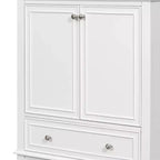 Mobile bagno 30 pollici senza lavabo Ante multifunzione Cassetto Struttura solida MDF Verde