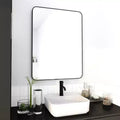 TUYOHW 24x32 Inch Wall Mount Bathroom Mirror,Modern Rectangle Wall Mount Vanity Mirror with Aluminum Frame for Bathroom,Bedroom