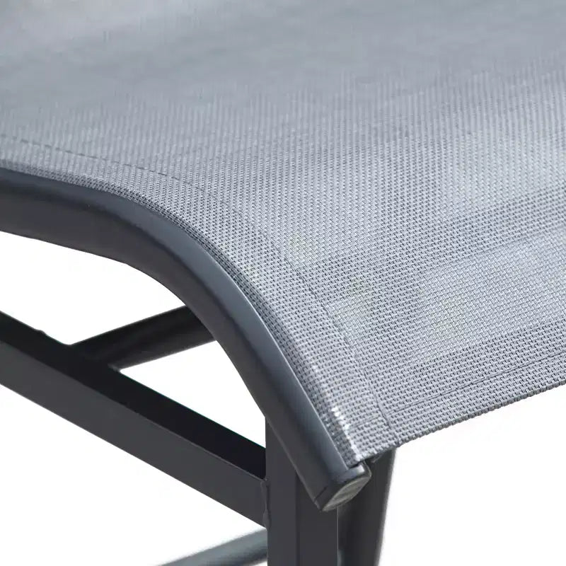 Set da bistrò da esterno 3 pezzi, altezza bar, per 2 persone, tavolo da pub rotondo per patio, 2 sedie da bar con design confortevole e struttura robusta