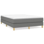 Giroletto in tessuto grigio scuro (100% poliestere), compensato, legno ingegnerizzato