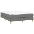 Giroletto in tessuto grigio scuro (100% poliestere), compensato, legno ingegnerizzato