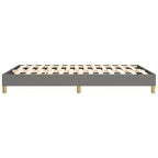Giroletto in tessuto grigio scuro (100% poliestere), compensato, legno ingegnerizzato