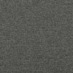Giroletto in tessuto grigio scuro (100% poliestere), compensato, legno ingegnerizzato