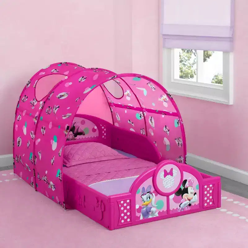 Minnie Mouse Sleep and Play Toddler Canopy Bed