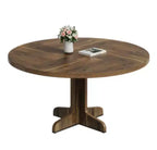 Tavolo da pranzo rotondo Phoebe con gambe curve per sala da pranzo