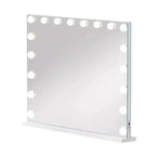 Specchio da bagno Jex Modern 31" con luci, altoparlante e porta di ricarica USB