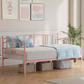 Garvee Twin Daybed Frame, Metal Sofa Bed with Underbed Storage, Steel Slats Support, No Trundle, for Bedroom or Living Room