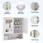 Mobiletto da bagno a parete, mobiletto a 2 ripiani sopra il WC, mobiletto in legno impermeabile per bagno, cucina, soggiorno