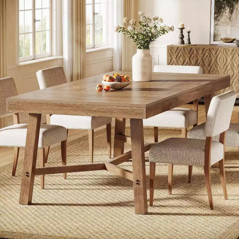 70.9-Inch Farmhouse Dining Table