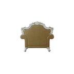 Poltrona Picardy in PU da 50" color Butterscotch/Perla Antica