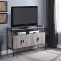 Mobile TV Samiya da 52" per TV fino a 50" con finitura Quercia Grigia/Nera