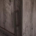 Rustic Hall Tree with Shoe Storage Bench, Entryway Bench with Coat Rack, Accent Coat Tree with Storage Shelves for Hallway, Mudroom
