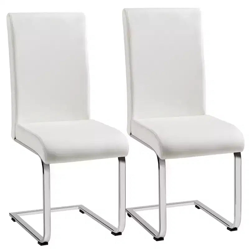 PU Leather Dining Chairs for Kitchen and Dining Room (2-Piece)