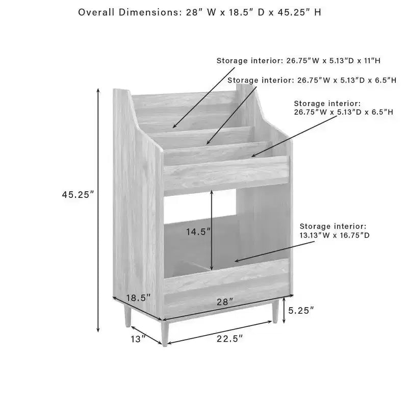 Liam Record Storage Stand
