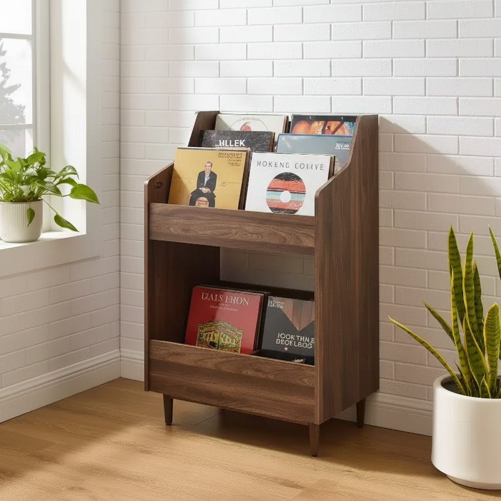 Liam Record Storage Stand