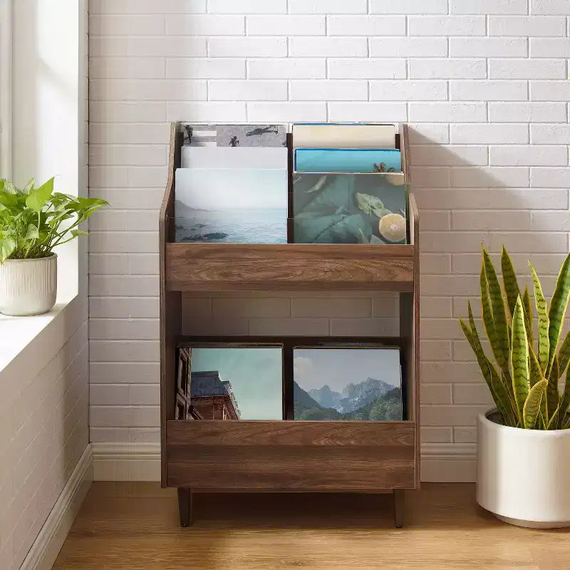 Liam Record Storage Stand