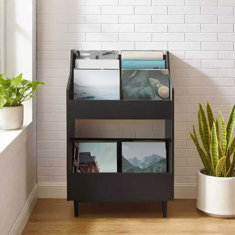 Liam Record Storage Stand